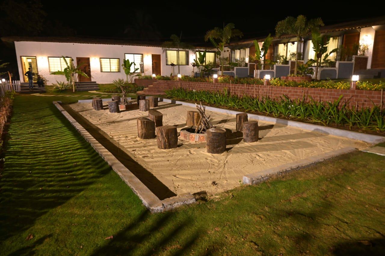 Resort garden
